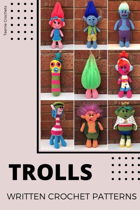 Trolls - Written Crochet Pattern(Kobo/電子書)