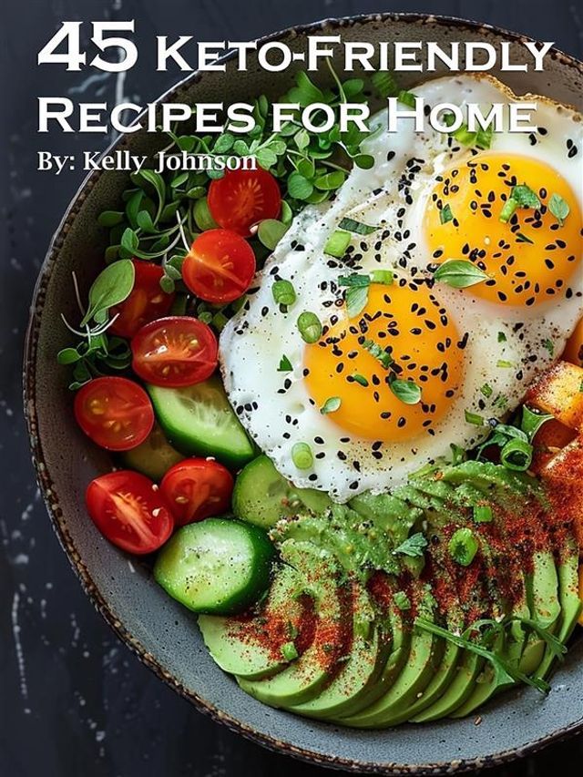  45 Keto-Friendly Recipes for Home(Kobo/電子書)