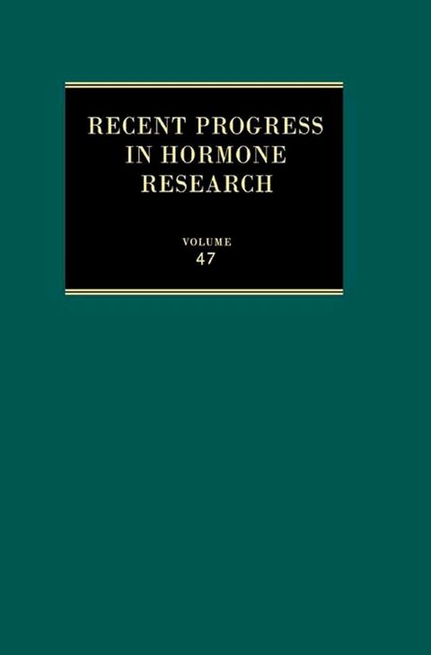 Recent Progress in Hormone Research(Kobo/電子書)