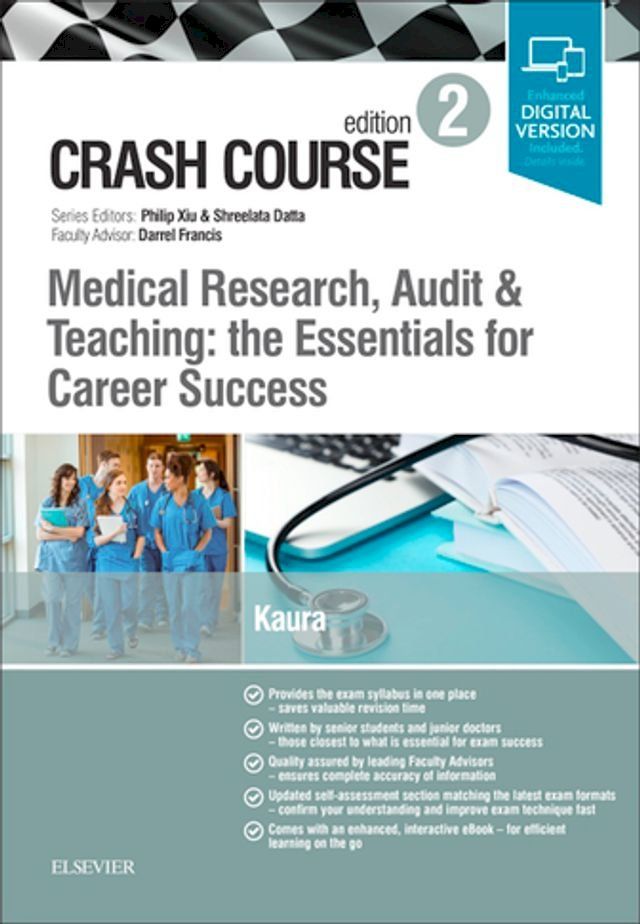  Crash Course Medical Research, Audit and Teaching: the Essentials for Career Success(Kobo/電子書)