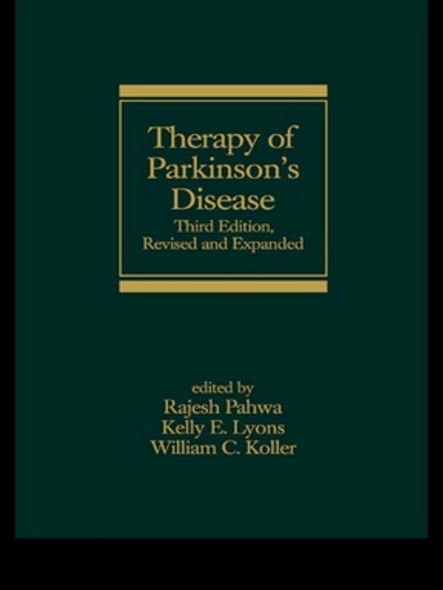  Therapy of Parkinson's Disease(Kobo/電子書)