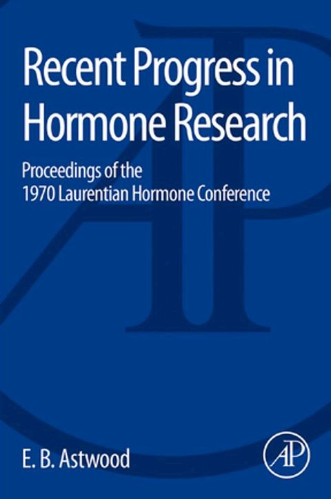 Recent Progress in Hormone Research(Kobo/電子書)