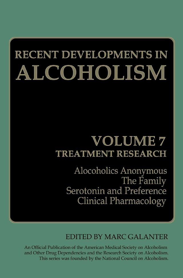  Recent Developments in Alcoholism(Kobo/電子書)