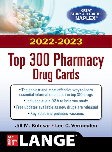 McGraw Hill's 2022/2023 Top 300 Pharmacy Drug Cards(Kobo/電子書)