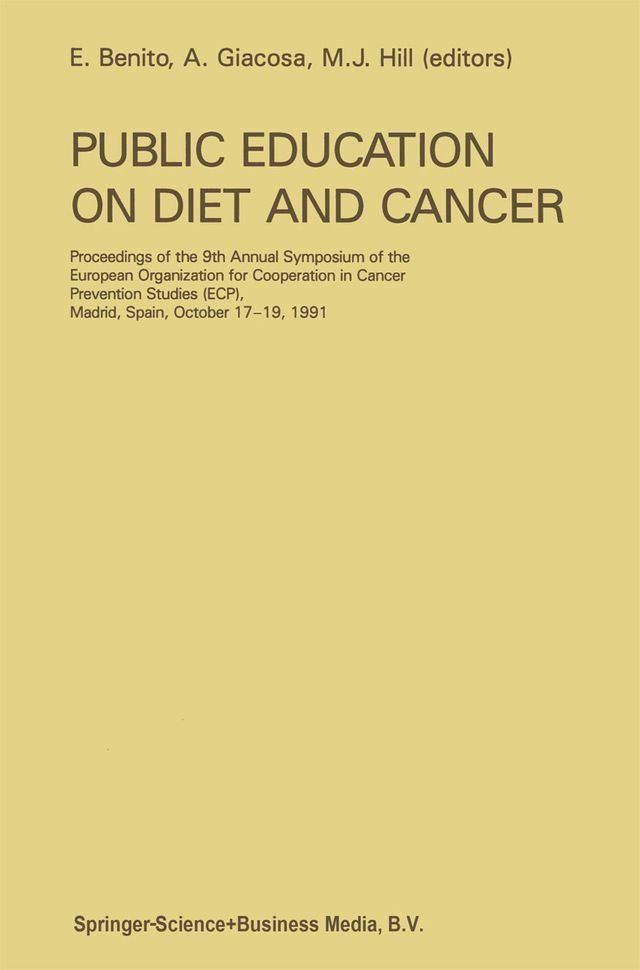  Public Education on Diet and Cancer(Kobo/電子書)