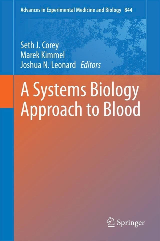  A Systems Biology Approach to Blood(Kobo/電子書)