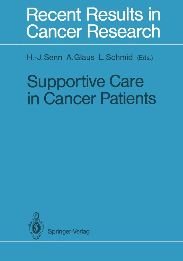  Supportive Care in Cancer Patients(Kobo/電子書)