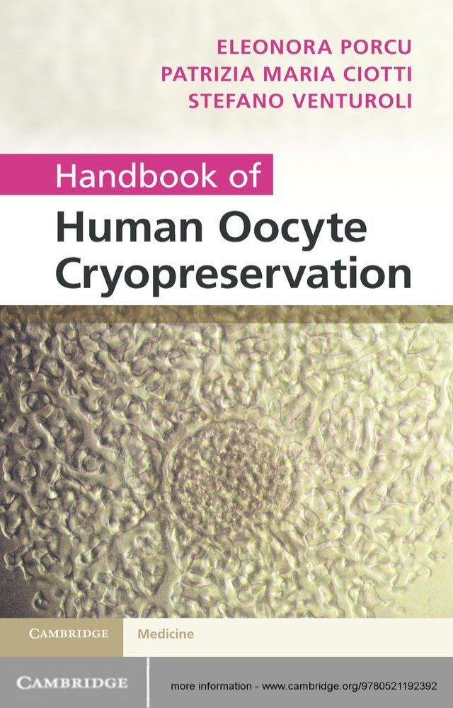  Handbook of Human Oocyte Cryopreservation(Kobo/電子書)