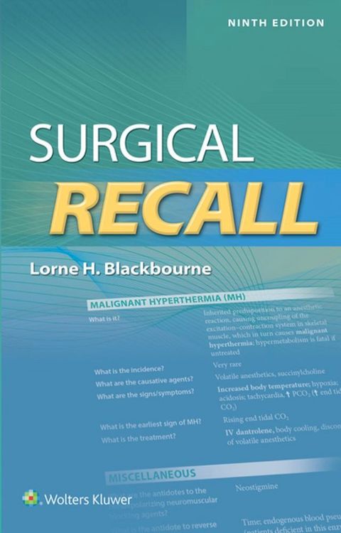 Surgical Recall(Kobo/電子書)