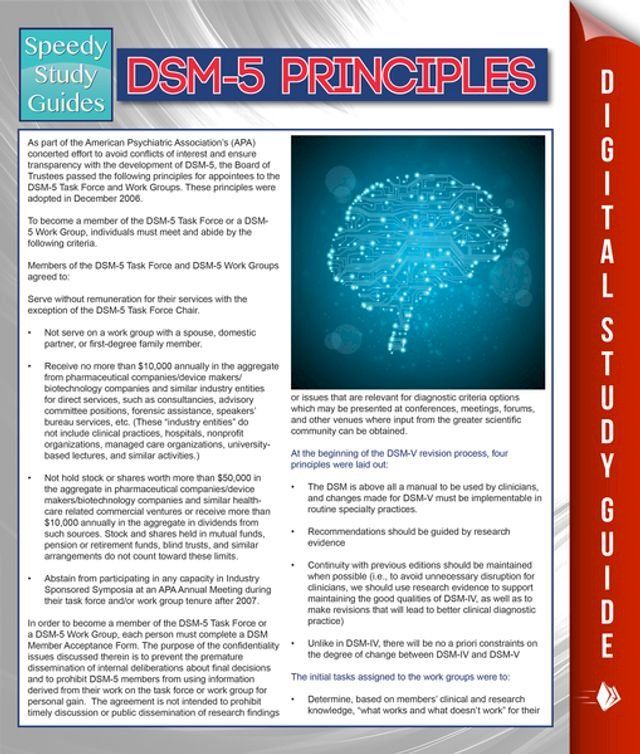  DSM-5 Principles (Speedy Study Guides)(Kobo/電子書)