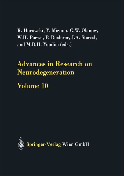 Advances in Research on Neurodegeneration(Kobo/電子書)