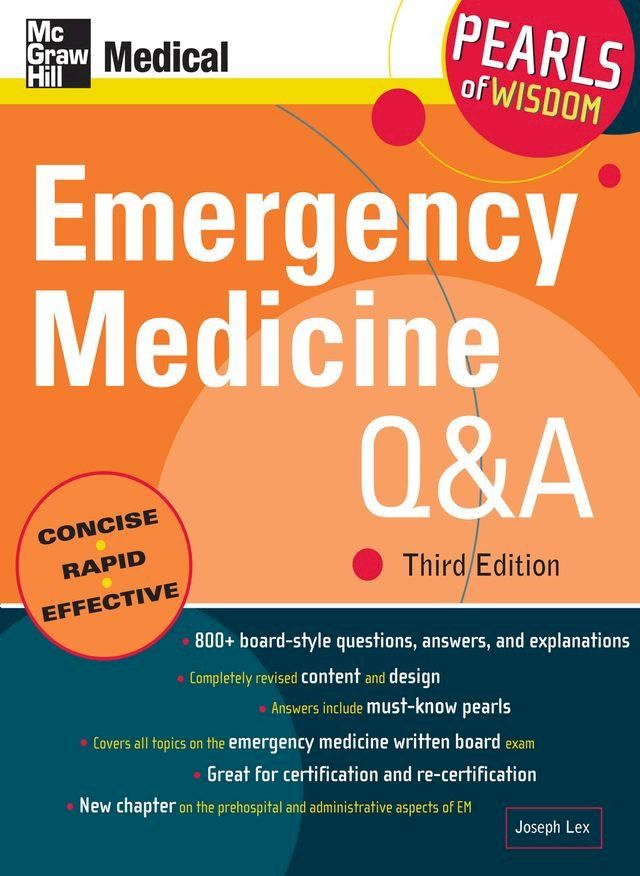  Emergency Medicine Q&A: Pearls of Wisdom, Third Edition(Kobo/電子書)