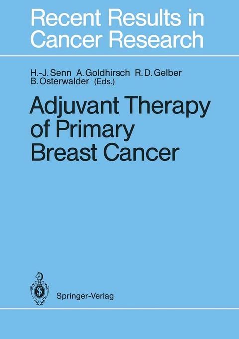 Adjuvant Therapy of Primary Breast Cancer(Kobo/電子書)