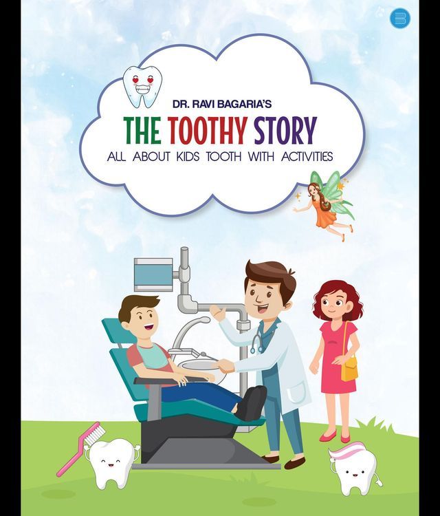  The Toothy Story - All about kids tooth with activities(Kobo/電子書)