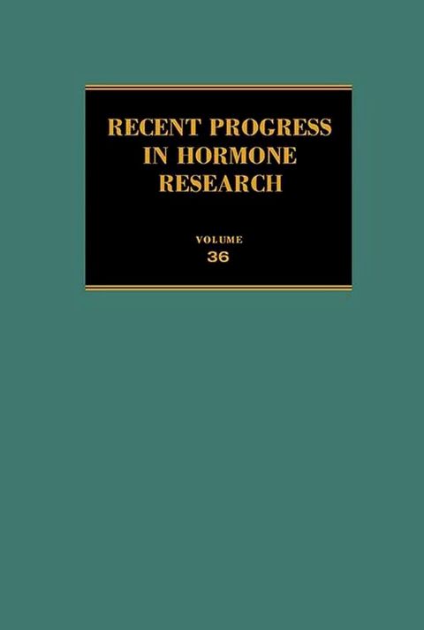 Recent Progress in Hormone Research(Kobo/電子書)