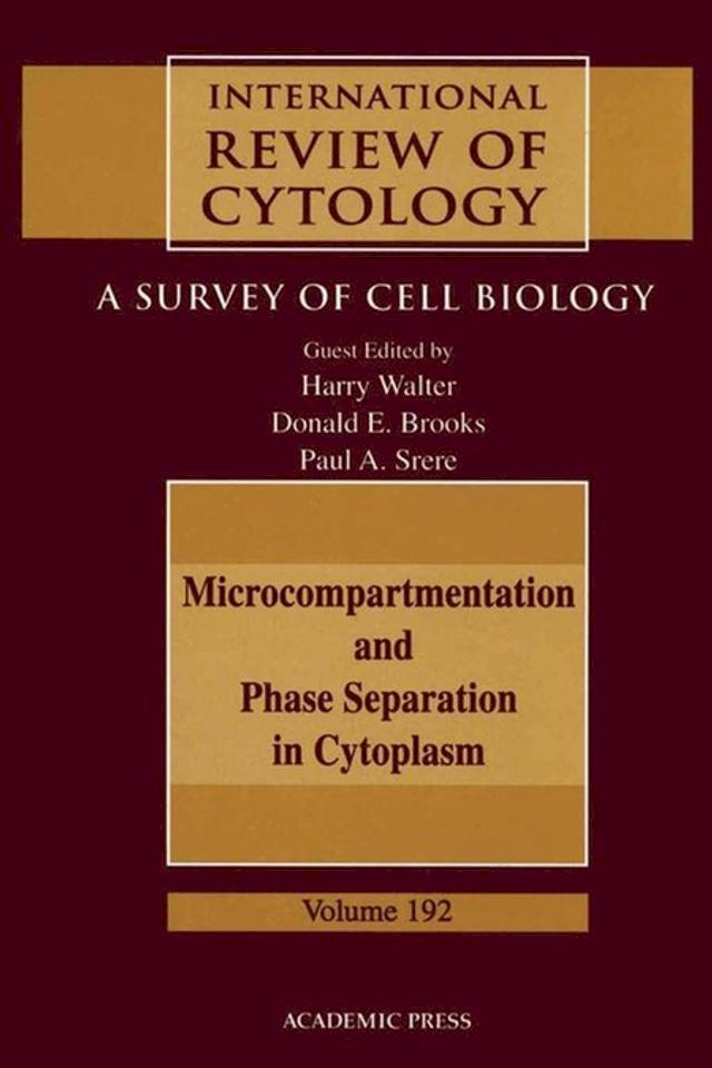  Microcompartmentation and Phase Separation in Cytoplasm(Kobo/電子書)