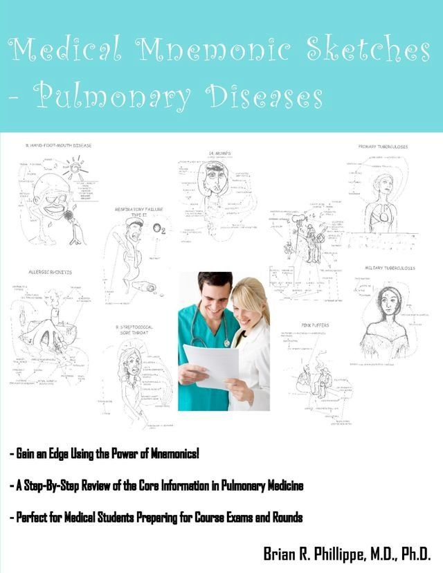  Medical Mnemonic Sketches : Pulmonary Diseases(Kobo/電子書)