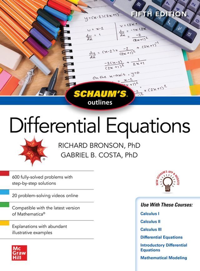  Schaum's Outline of Differential Equations, Fifth Edition(Kobo/電子書)