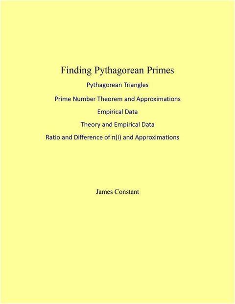 Finding Pythagorean Primes(Kobo/電子書)