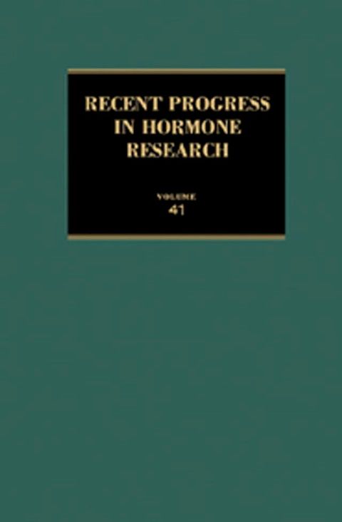 Recent Progress in Hormone Research(Kobo/電子書)