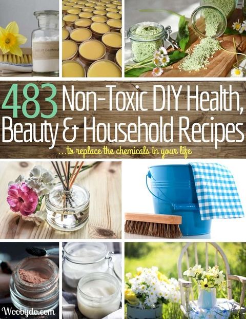 483 Non-Toxic DIY, Health, Beauty, and Household Recipes to Replace the Chemicals in your Life(Kobo/電子書)