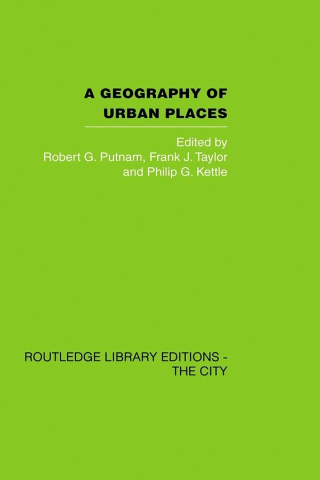  A Geography of Urban Places(Kobo/電子書)