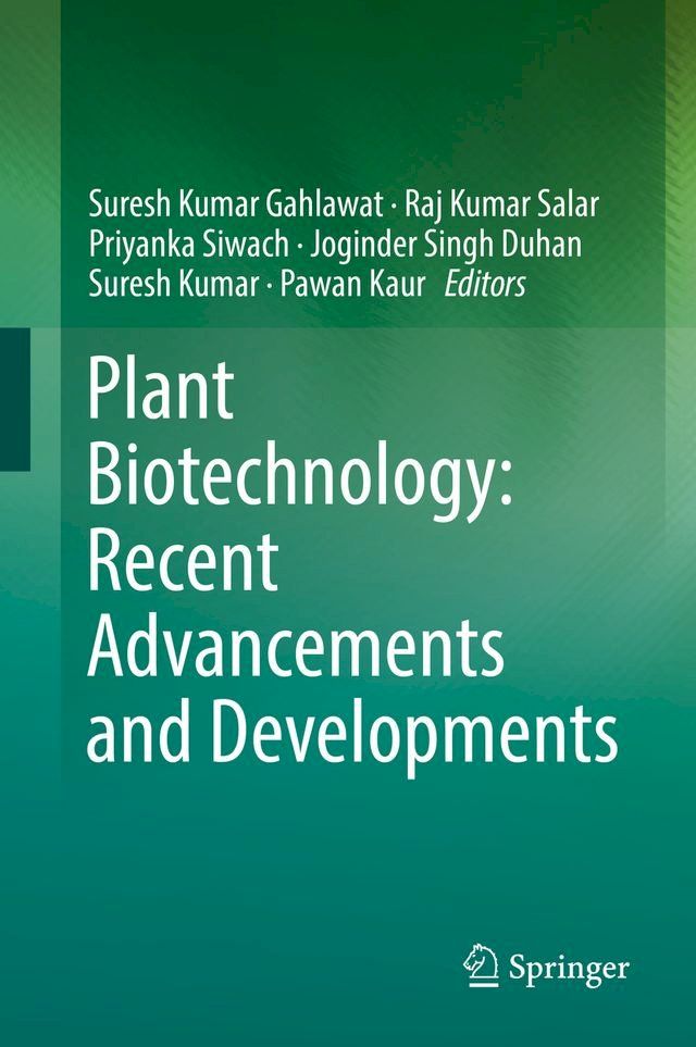  Plant Biotechnology: Recent Advancements and Developments(Kobo/電子書)