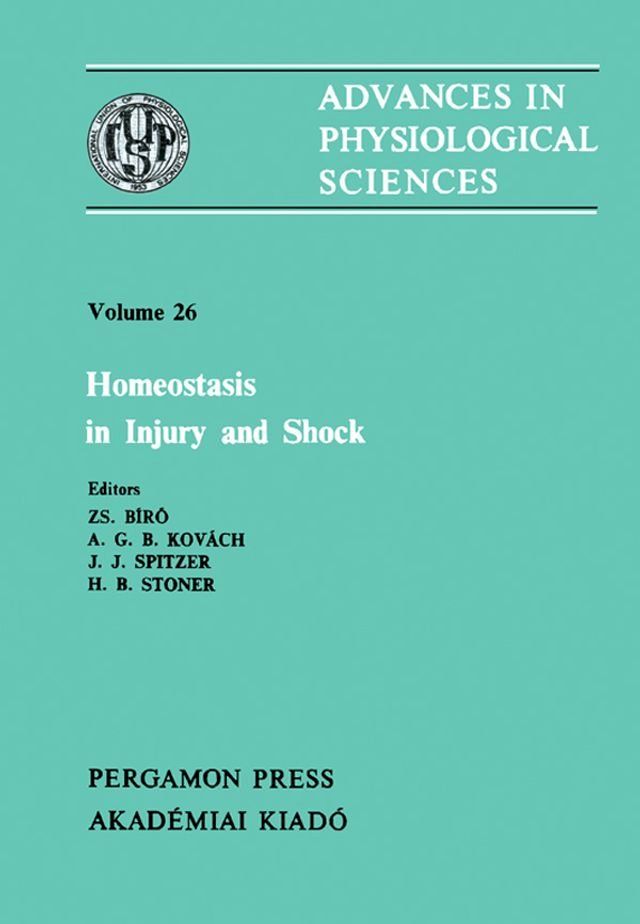  Homeostasis in Injury and Shock(Kobo/電子書)