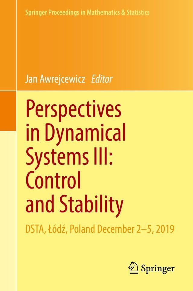  Perspectives in Dynamical Systems III: Control and Stability(Kobo/電子書)