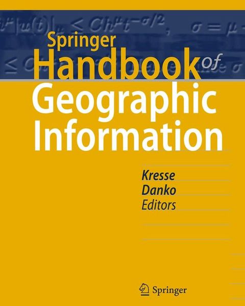 Springer Handbook of Geographic Information(Kobo/電子書)