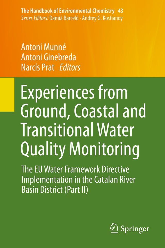  Experiences from Ground, Coastal and Transitional Water Quality Monitoring(Kobo/電子書)