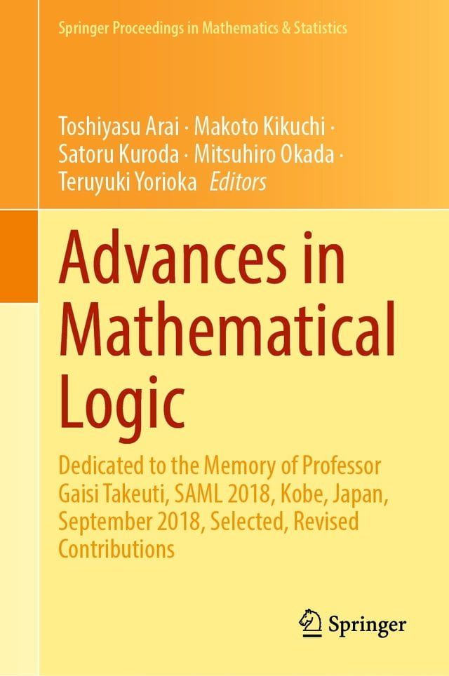  Advances in Mathematical Logic(Kobo/電子書)