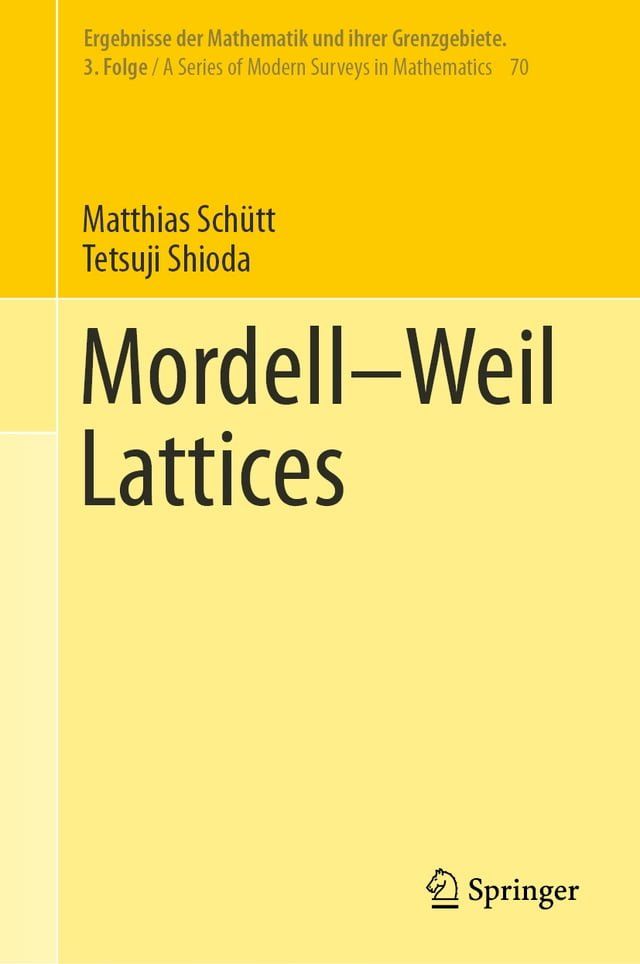  Mordell–Weil Lattices(Kobo/電子書)