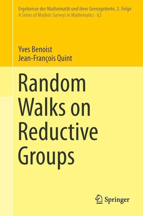 Random Walks on Reductive Groups(Kobo/電子書)