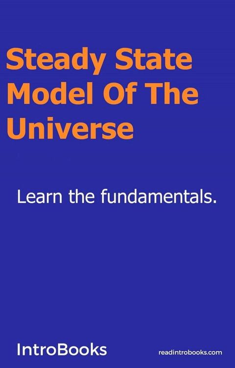 Steady-State Model Of The Universe(Kobo/電子書)