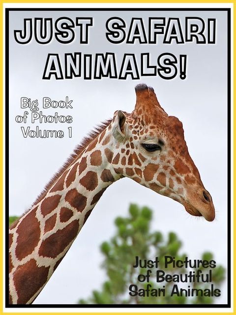 Just Safari Photos! Big Book of Safari Photographs & Pictures: Lions, Zebras, Hippos, Tigers...