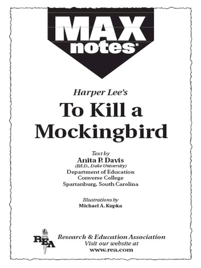  To Kill a Mockingbird (MAXNotes Literature Guides)(Kobo/電子書)