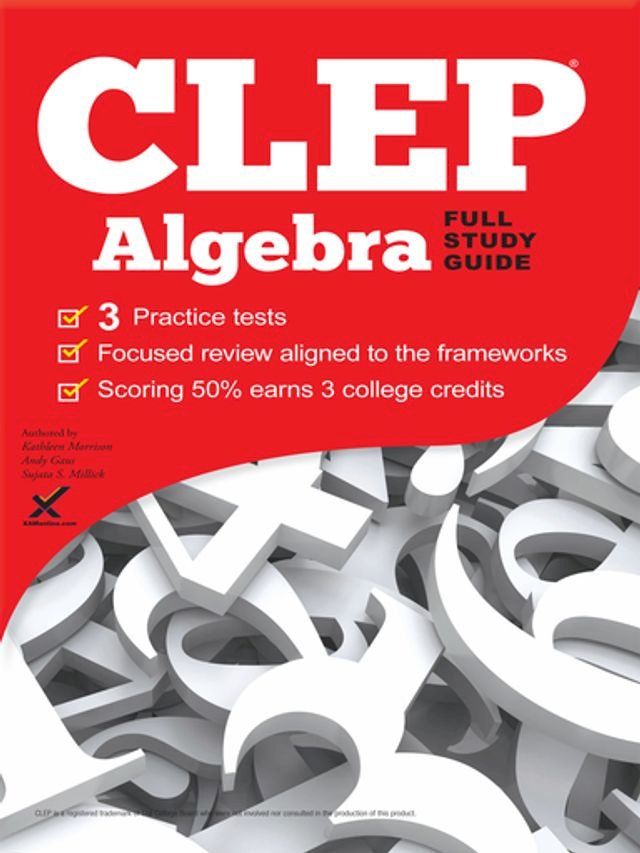  CLEP Algebra 2017(Kobo/電子書)