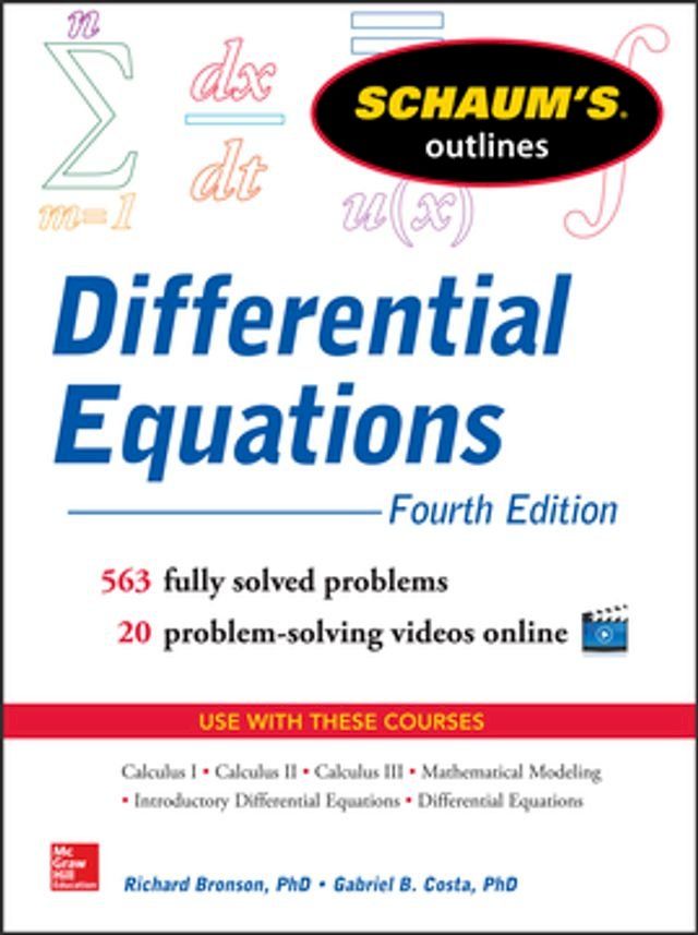  Schaum's Outline of Differential Equations, 4th Edition(Kobo/電子書)