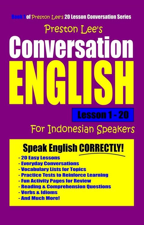 Preston Lee's Conversation English For Indonesian Speakers Lesson 1: 20(Kobo/電子書)