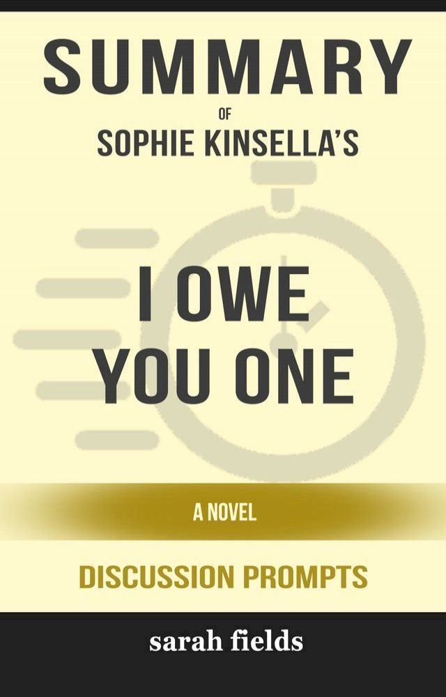  Summary: Sophie Kinsella's I Owe You One(Kobo/電子書)