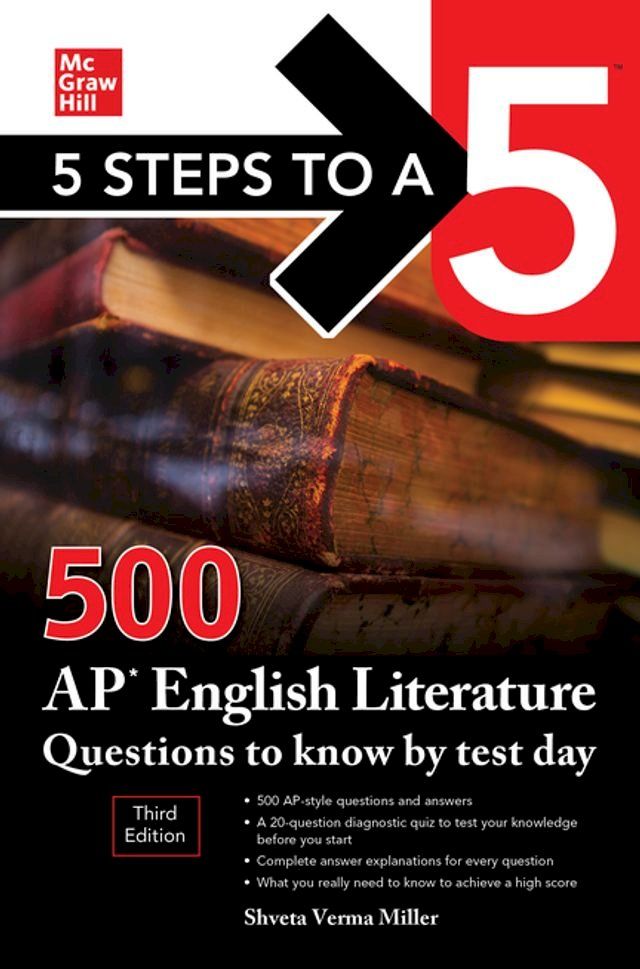  5 Steps to a 5: 500 AP English Literature Questions to Know by Test Day, Third Edition(Kobo/電子書)