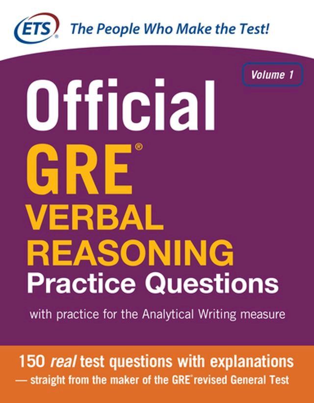  Official GRE Verbal Reasoning Practice Questions(Kobo/電子書)