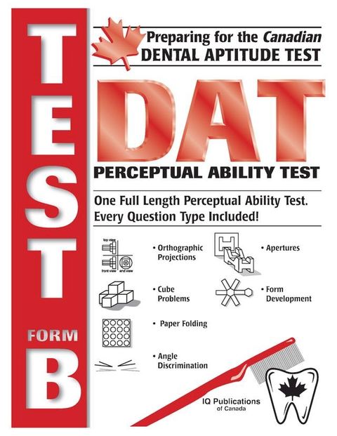 Preparing for the Canadian DAT Perceptual Ability Test-Form B(Kobo/電子書)