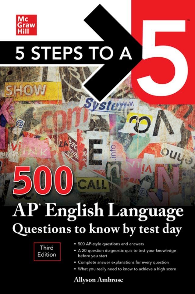  5 Steps to a 5: 500 AP English Language Questions to Know by Test Day, Third Edition(Kobo/電子書)