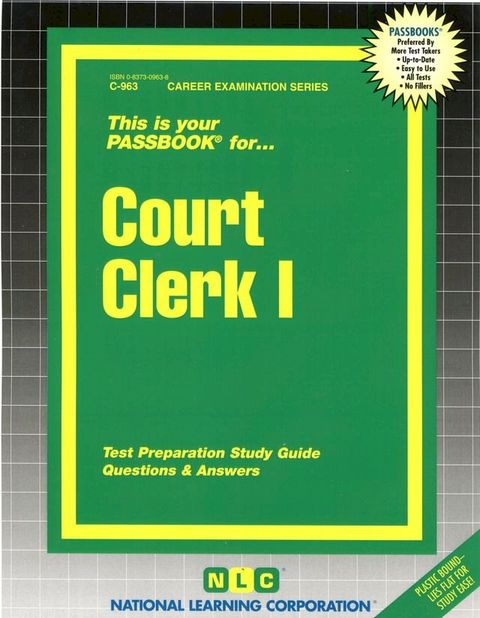 Court Clerk I(Kobo/電子書)