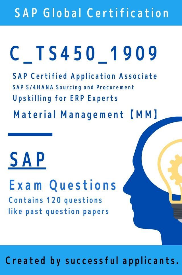  [SAP] C_TS450_1909 Exam Questions [MM] (Material Management)(Kobo/電子書)