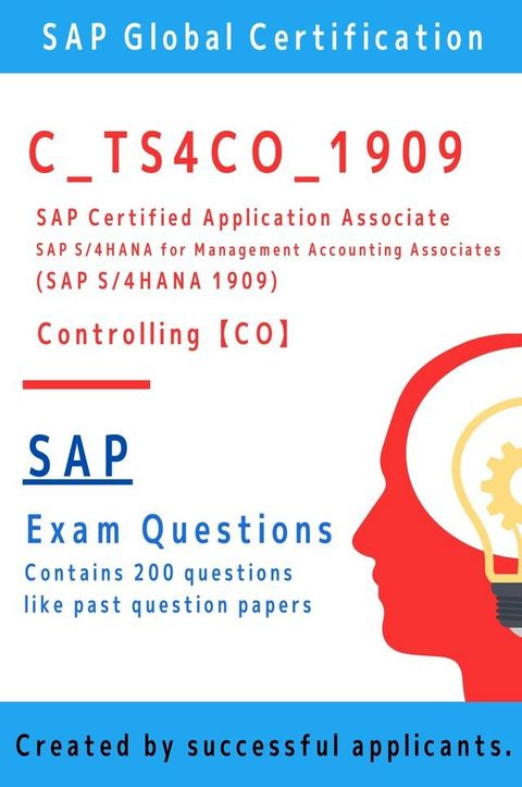 [SAP] C_TS4CO_1909 Exam Questions [CO] (Controlling)(Kobo/電子書)