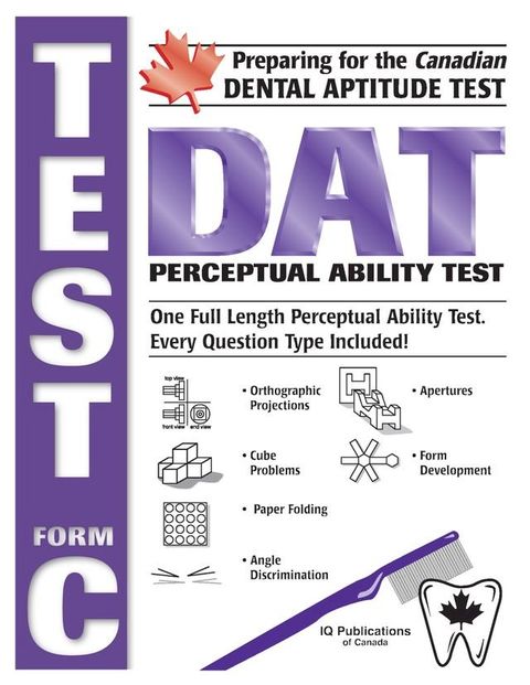 Preparing for the Canadian DAT Perceptual Ability Test-Form C(Kobo/電子書)