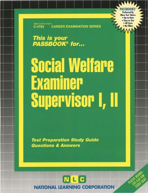 Social Welfare Examiner Supervisor I, II(Kobo/電子書)